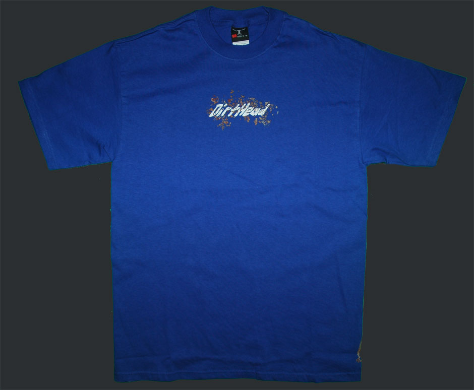 Splat Team Colors Blue Tee Front