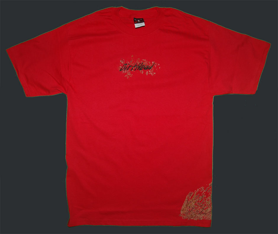 Splat Team Colors Red Tee Front