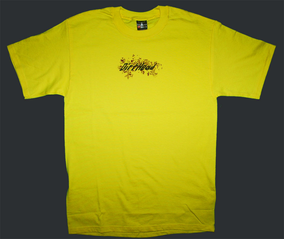 Splat Team Colors Yellow Tee Front
