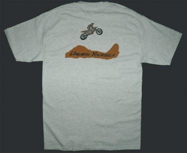 Unearth Yourself Gray Tee