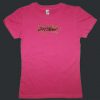 Womens DirtHead Puffy Hot Pink Tee